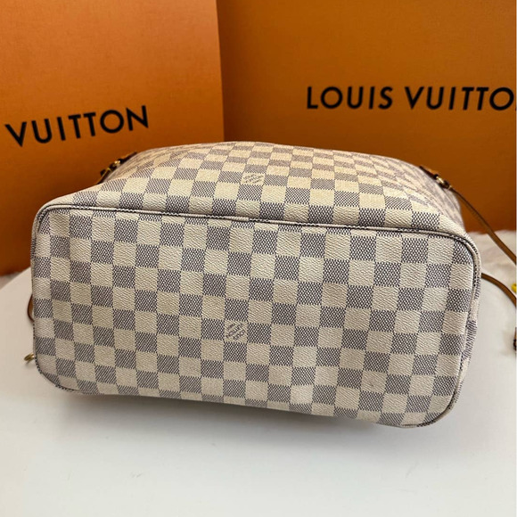 💎✨Authentic✨💎 Louis Vuitton Neverfull MM Damier Azur - Picture 9 of 14